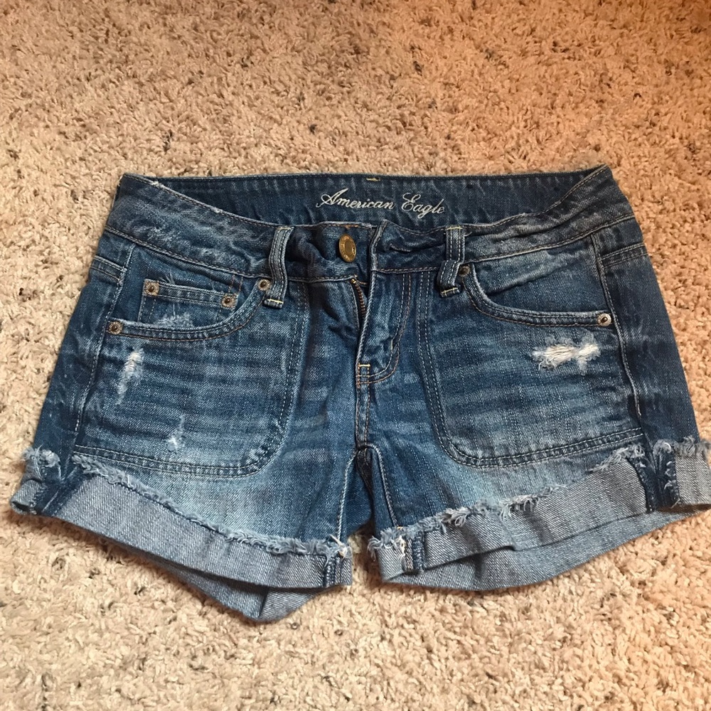 AE Midi Denim Short